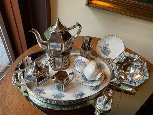 Silver Pako Rhenen Vintage Set - Service à thé (16) -, Antiek en Kunst, Antiek | Meubels | Tafels