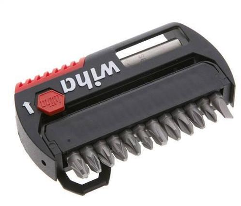 Wiha 13-Delige Bitset Sleufkop/Phillips/Pozidriv, Doe-het-zelf en Bouw, Gereedschap | Handgereedschap, Verzenden