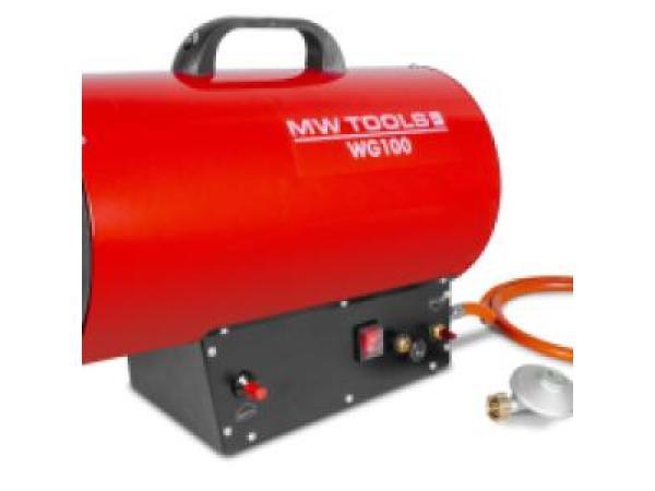 Veiling - MW Tools warmeluchtblazer op propaangas 18-30kW, Maison & Meubles, Poêles