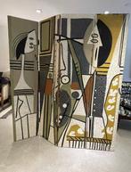 Picasso - Scherm / kamerverdeler - Acryl, Gelakt messing,