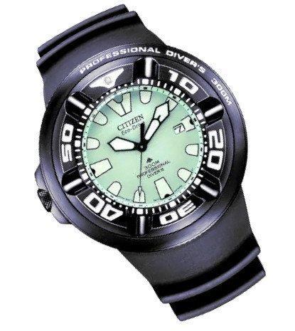 Citizen - PROMASTER Divers Eco Drive 300 BAR ECOZILLA -, Handtassen en Accessoires, Horloges | Heren