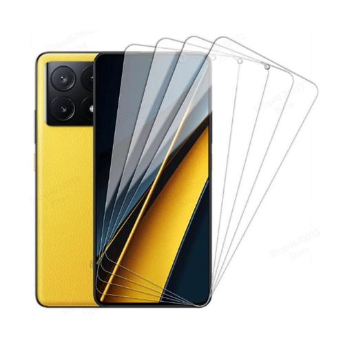 4-Pack Xiaomi Poco X6 Pro Screen Protector - Tempered Glass, Telecommunicatie, Mobiele telefoons | Hoesjes en Screenprotectors | Overige merken