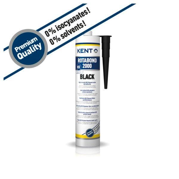 Bieden: Kent Rotabond 2000 Zwart MS-Polymeer Kit, Watersport en Boten, Accessoires en Onderhoud, Ophalen of Verzenden