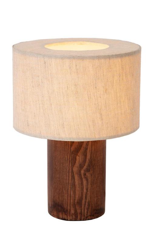 Lucide TACHINA - Tafellamp - 1xE14 - Naturel, Huis en Inrichting, Lampen | Tafellampen, Nieuw, Verzenden