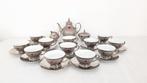 Hutschenreuther - Service à thé (27) - Porcelaine, Plaqué(e)