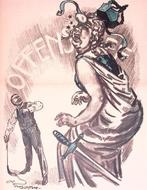 Spotprent over de slag van Arras tijdens Eerste Wereldoorlog, Verzenden