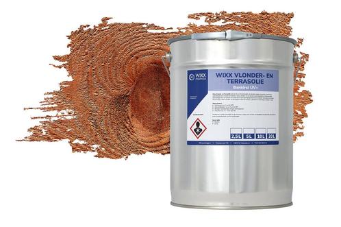 Wixx Vlonder en Terrasolie UV+ Teak 5L, Bricolage & Construction, Peinture, Vernis & Laque, Envoi