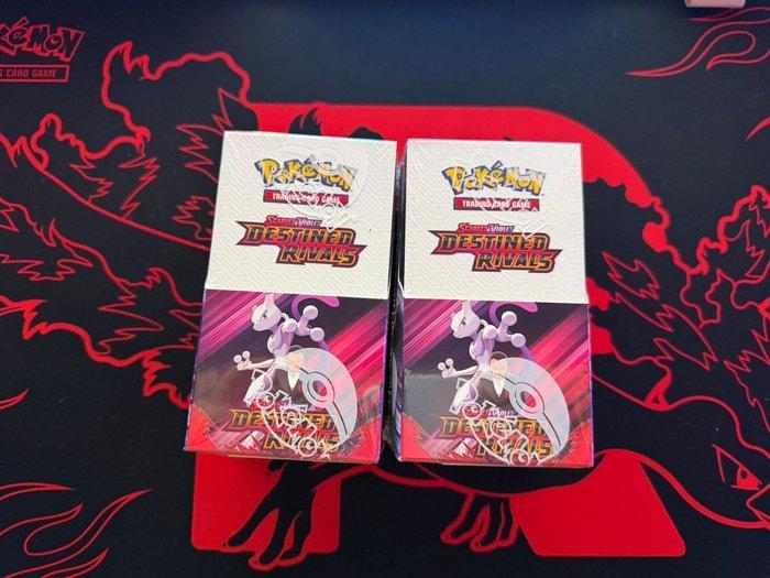 Pokémon - 2 Booster box - Scarlet & Violet - Destined Rivals, Hobby en Vrije tijd, Verzamelkaartspellen | Pokémon