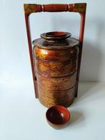 Picknickmand - Lacquer - gelakte voedselmand