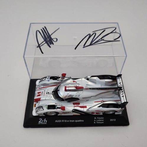 Audi R18 e-tron quattro - 24 uur Le Mans - Lotterer &, Verzamelen, Automerken, Motoren en Formule 1