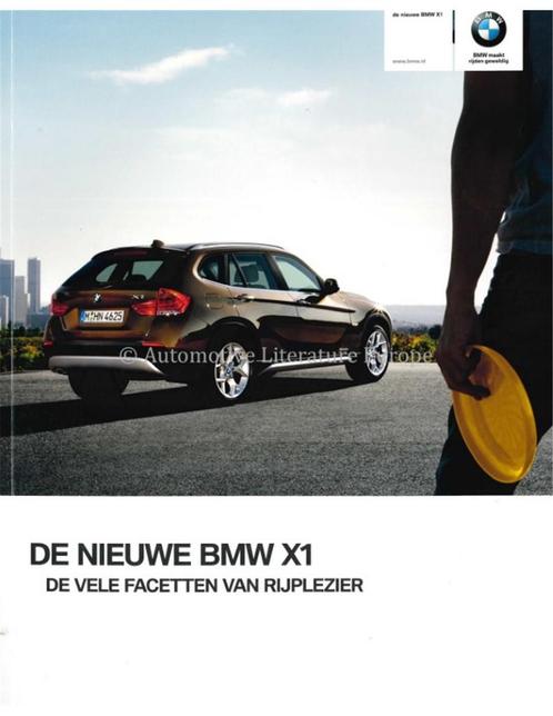 2009 BMW X1 BROCHURE NEDERLANDS, Livres, Autos | Brochures & Magazines