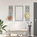 vidaXL Wandgemonteerde kapstok met opslag Beton Grijs 96 x, Huis en Inrichting, Verzenden, Nieuw