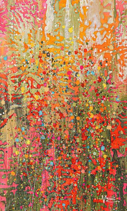 Violeta Endo - Tan enamorados. XXL, Antiquités & Art, Art | Peinture | Moderne