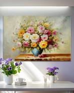 CleliaArt - Vibrant Floral Vase, Antiek en Kunst