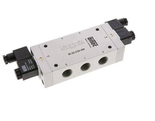 5/3 G1/2 Electrovanne à centre fermé 24V DC, Doe-het-zelf en Bouw, Gereedschap | Overige machines, Verzenden