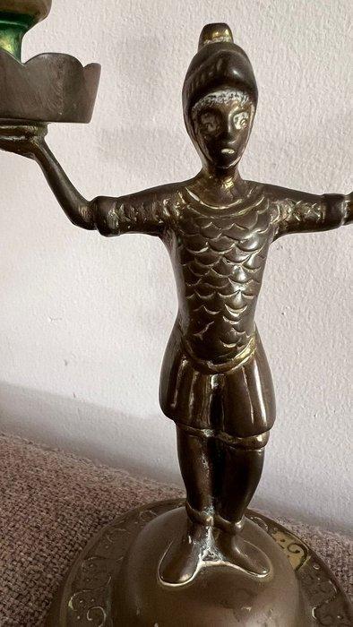 Kandelaar - Brons, Antiek en Kunst, Curiosa en Brocante