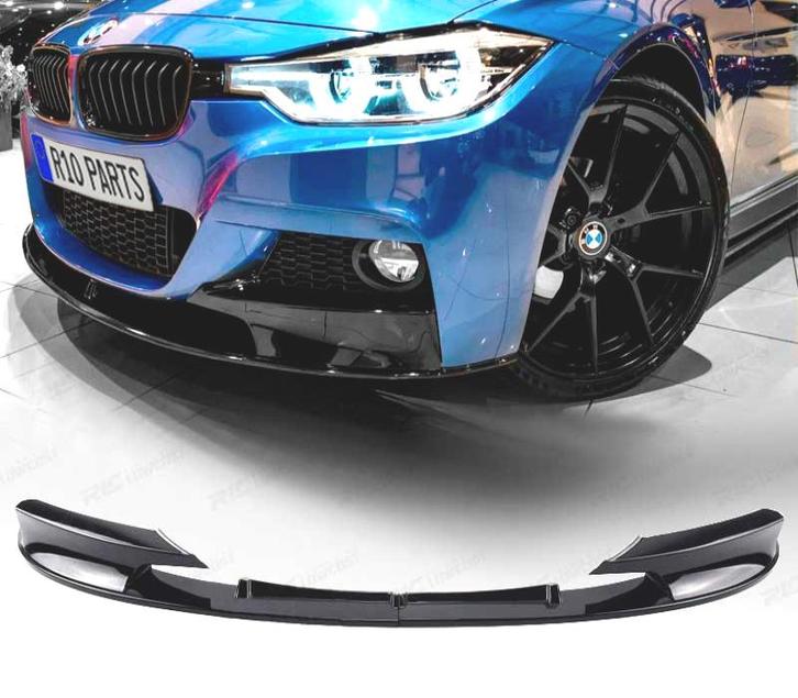 SPOILER LAME FRONTAL BMW F30 F31 LOOK M PERFORMANCE NOIR BRI, Autos : Pièces & Accessoires, Carrosserie & Tôlerie, Envoi