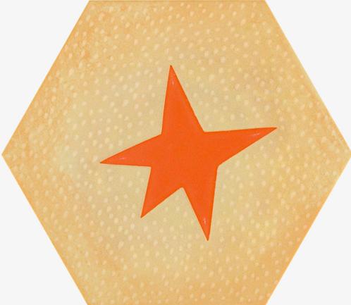 19,8x22,8DC.HEX AG-CIRCUS-ESTRELLA N Glans, Doe-het-zelf en Bouw, Tegels, Ophalen of Verzenden
