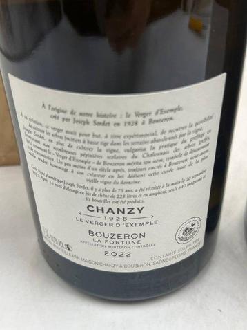 2022 Maison Chanzy Hommage à Joseph Sordet Le Verger