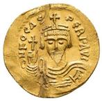 Byzantijnse Rijk. Phocas (602-610 n.Chr.). Solidus, Postzegels en Munten