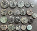 Antiquité, Grèce (ancienne) Lot of 21 Æ coins different