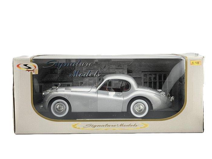 Signature Models 1:18 - Modelauto - Jaguar XK 120 silver, Hobby en Vrije tijd, Modelauto's | 1:5 tot 1:12