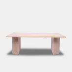 Tafel Boomstam Eikenhout  Half Rond  280x100, Huis en Inrichting, Tafels | Eettafels, Nieuw