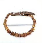 Barnsteen honden halsband 30-35cm (M), Ophalen of Verzenden, Nieuw