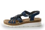 Rieker Sandalen in maat 38 Blauw | 5% extra korting, Sandalen of Muiltjes, Gedragen, Rieker, Verzenden