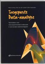Toegepaste Data Analyse 9789059011526, Gelezen, Verzenden, P. de Heus, R. van der Leeden