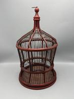 Vogelkooi - Hout, Metaal - Antieke vogelkooi