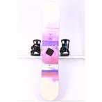148 dames snowboard SALOMON LOTUS white/pink, woodcore, FLAT, Sport en Fitness, Snowboarden, Verzenden, Nieuw