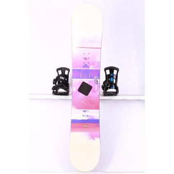 148 dames snowboard SALOMON LOTUS white/pink, woodcore, FLAT beschikbaar voor biedingen