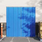 vidaXL Deurgordijn 200x1,6 mm 25 m PVC blauw, Verzenden, Nieuw