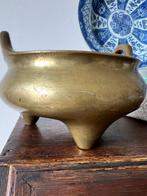 Wierookbrander - Brons - Tripod in Censer, Antiek en Kunst