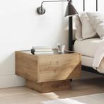 vidaXL Opbergkast artisanaal eikenkleurig 40 x 40 x 30 cm, Huis en Inrichting, Slaapkamer | Nachtkastjes, Verzenden, Nieuw
