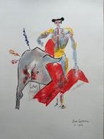 Jean Cocteau (1889-1963) - Hommage au matador, Antiek en Kunst
