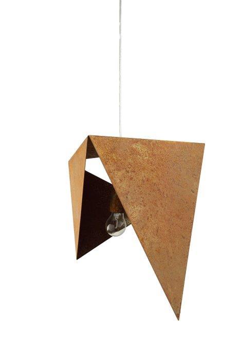 Lampe à suspendre - Acier - OISEAU DE ROUILLE I LGH0550, Antiek en Kunst, Antiek | Verlichting