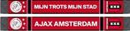 Kingdo Ajax Sjaal Mijn trots, Mijn stad, Sport en Fitness, Voetbal, Verzenden, Nieuw, Overige typen