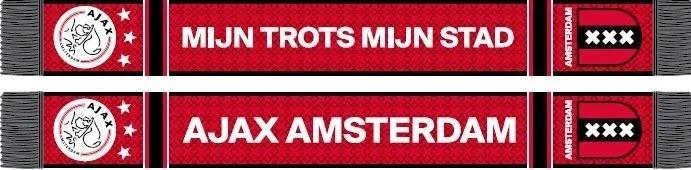Kingdo Ajax Sjaal Mijn trots, Mijn stad, Sport en Fitness, Voetbal, Overige typen, Nieuw, Verzenden