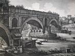 Luigi Rossini (1790-1857) - Veduta del Ponte Rotto, Antiquités & Art