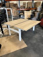 Duo Werkplek - Inclusief Nieuwe Bureaubladen, Verzenden, Stabureau