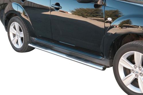 Side Bars | Peugeot | 4007 07-11 5d suv. | rvs zilver Oval, Autos : Divers, Tuning & Styling, Enlèvement ou Envoi