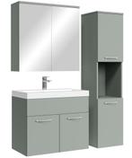 Badkamermeubel Set Montreal 60 cm - Mat Groen, Maison & Meubles, Verzenden