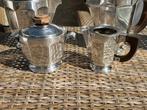Koffie- en theeservies (4) - art déco - Gepolijst zilver, Antiek en Kunst