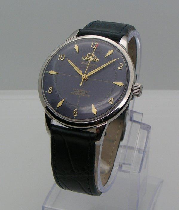 Atlantic Worldmaster Super De Luxe - cal. Unitas 6300(N) -, Handtassen en Accessoires, Horloges | Heren