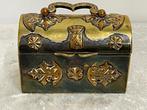 Boîte à bijoux - Plaqué(e) argent - Boîte à bijoux Blason de, Antiquités & Art
