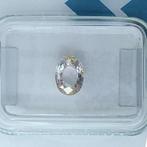 Zonder Minimumprijs Kleurloos Saffier  - 1.04 ct -, Handtassen en Accessoires, Edelstenen, Nieuw