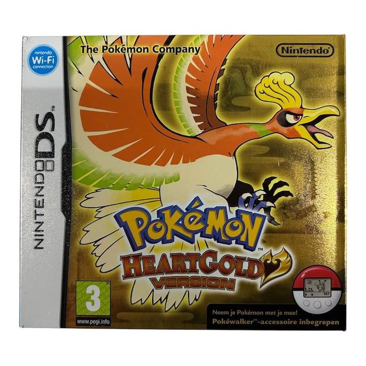 Pokemon Heartgold Version + Poke Walker - HOL (CIB) (DS), Games en Spelcomputers, Games | Nintendo DS, Verzenden