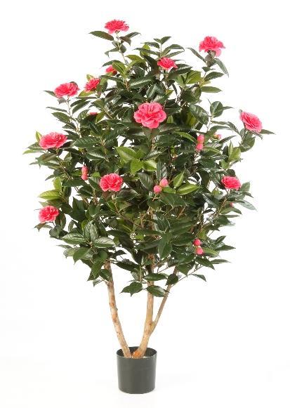 Kunstplant Camelia Roze 150 cm, Maison & Meubles, Plantes d'intérieur, Envoi